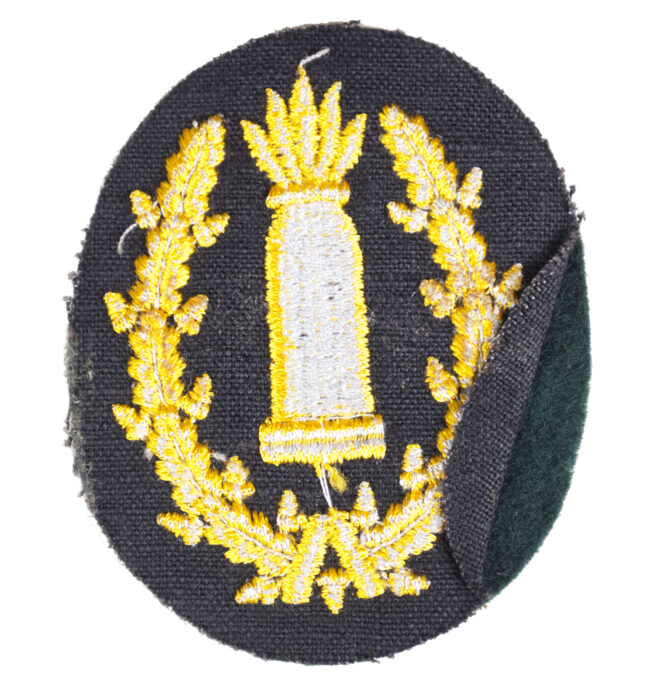 Wehrmacht (Heer) Richtkanonier Artillerie trade badge