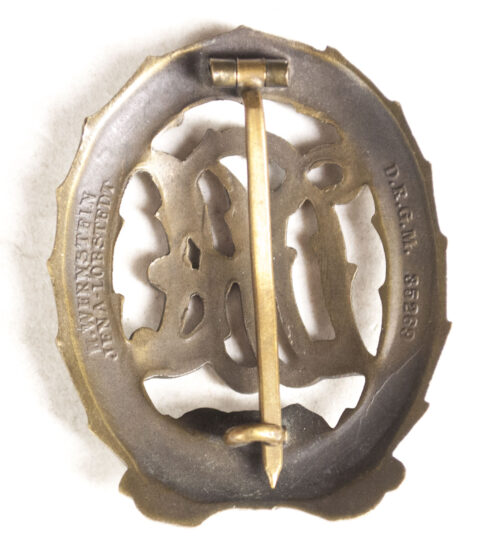 DRA sportabzeichen (Deutscher Reichsausschuss für Leibesübungen) in Bronze
