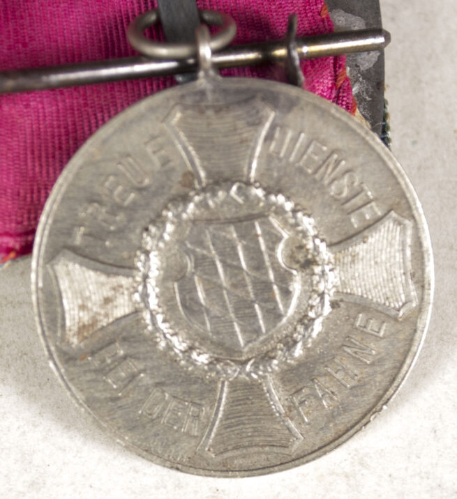 BayernBavaria medalbarordensspange with König-Ludwig-Kreuz 1916 + Dienstauszeichnung III Klasse