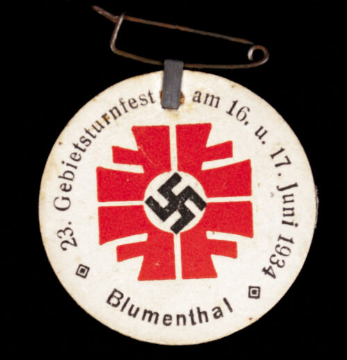 Blumenthal 23. Gebietsturnfest am 16. u. 17. Juni 1934