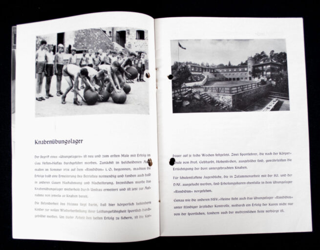 (Booklet) Die N.S-Volkswohlfahrt im Gau Hessen-Nassau