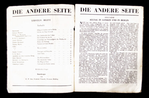 (BookletLeaflet) Die Andere Seite No.5 - G.94 (1943).