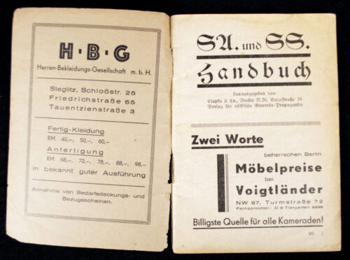 (Brochure) SA und SS Handbuch
