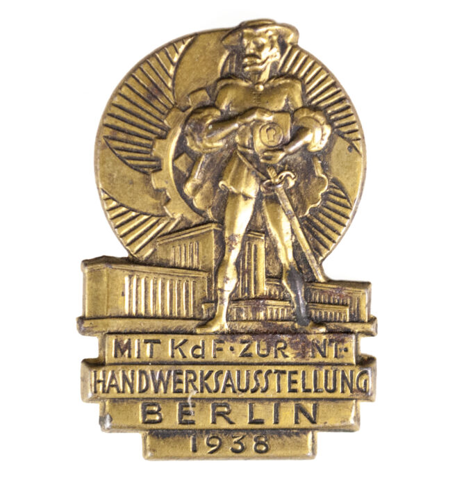 Kraft durch Freude (KDF) Mit KDF zur Int. Handwerksausstellung Berlin 1938