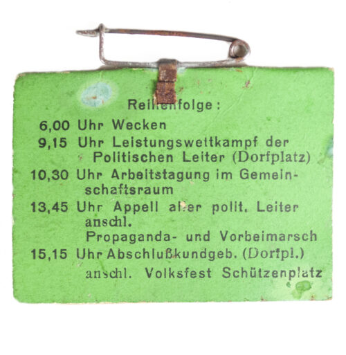 Kreisabschnittstreffen der NSDAP Kreis Mühlhausen i. Thür 1939