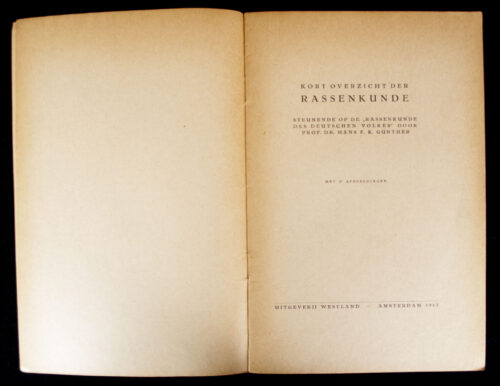 (NSB) Westland serie 10 Kort overzicht der Rassenkunde