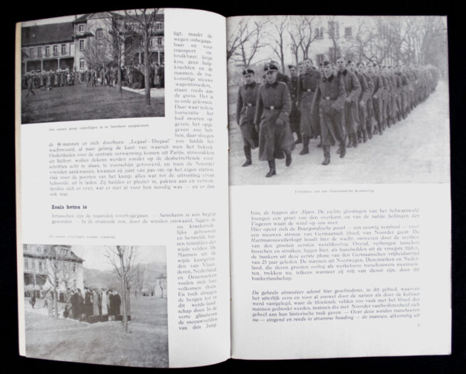 Nederlandsche SS - De Weg tot Germaansche Lotsverbondenheid - Opleidingskamp Sennheim brochure