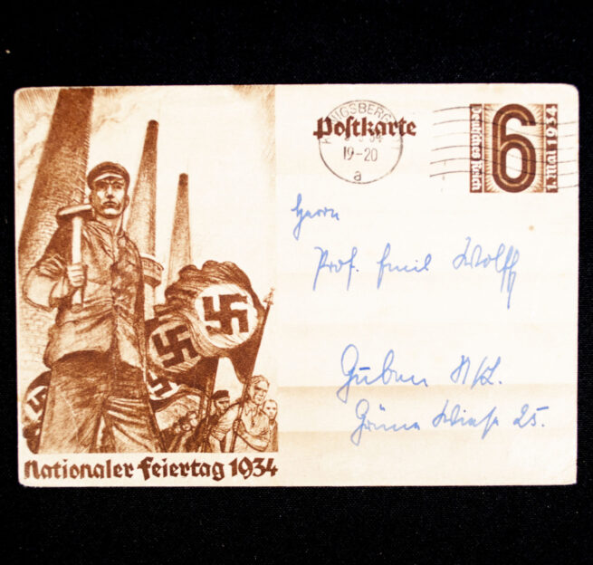 (Postcard) Nationaler Feiertag 1934