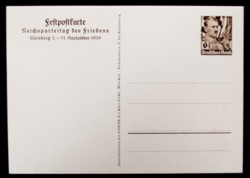 (Postcard) Reichsparteitag 1939
