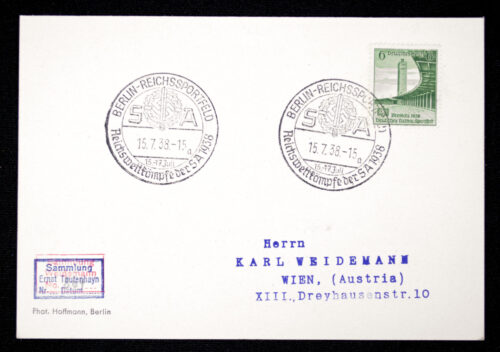 (Postcard) Schweres Geschütz in Feuerstellung