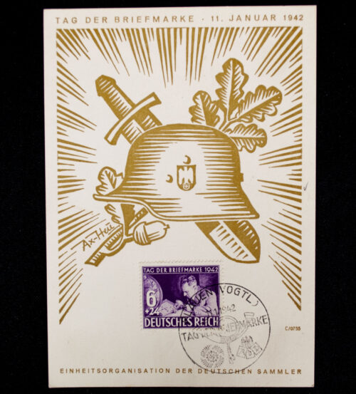 (Postcard) Tag der Briefmarke 1942