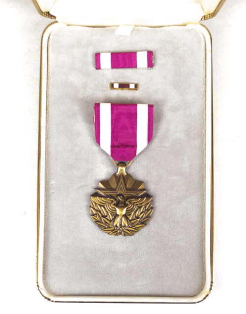 (USA) Meritorious Service medal + case