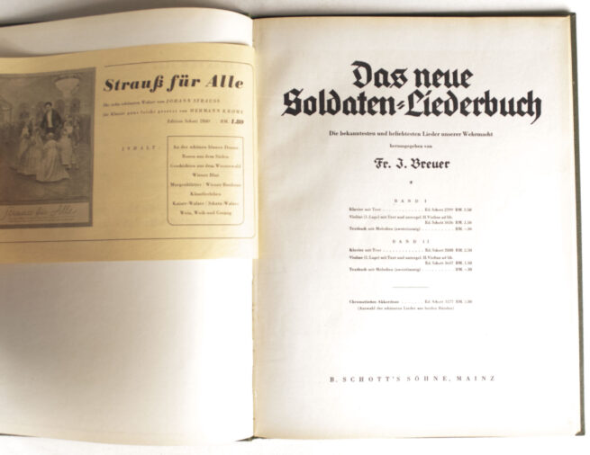 (Book) Das Neue Soldaten Liederbuch (Klavier) Large book!