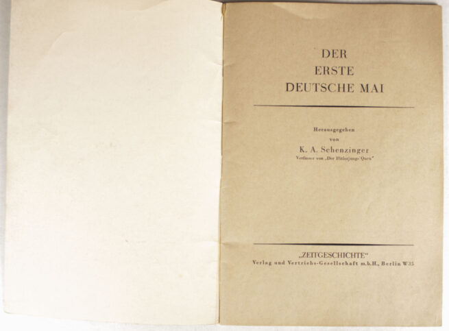 (Book) Der Erste Deutsche Mai (1933)