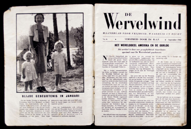 (Booklet) De Wervelwind No.6 September 1942