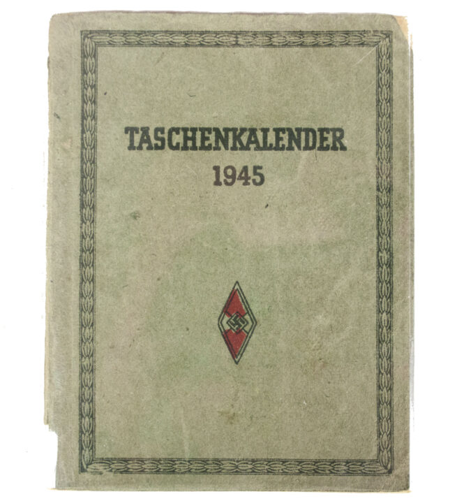 Hitlerjugend (HJ) Taschenkalender 1945 (very rare!)