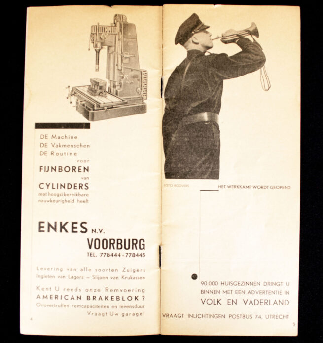 (NSB) 4e Landdag 5 October 1935 brochure (rare!)