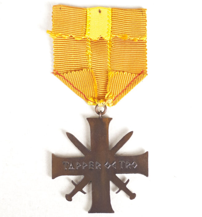 (Norway) Bravery Cross Tapferkeitskreuz Tapper og Tro 1941