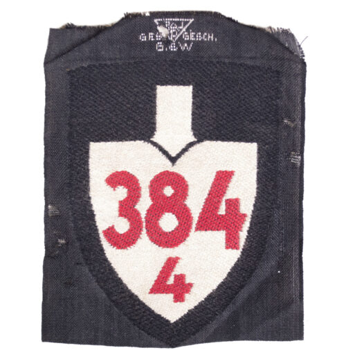 Reichsarbeitsdienst (RAD) shoulder unit patch 3844
