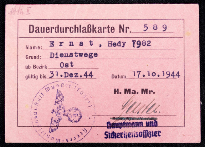 Reichsmusikkammer ausweis group