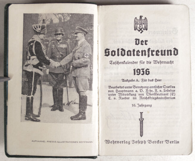 Soldatenfreund - Ausgabe A Das heer (Wehrmacht) (1936)