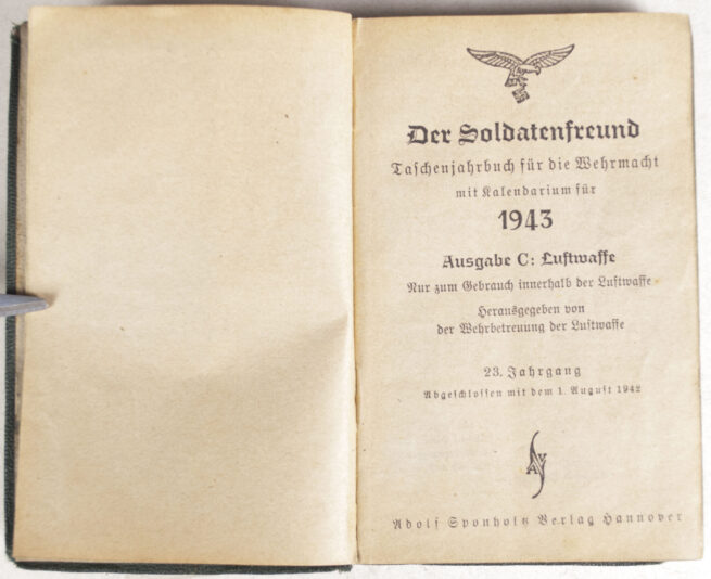 Soldatenfreund - Ausgabe C Luftwaffe (1943)