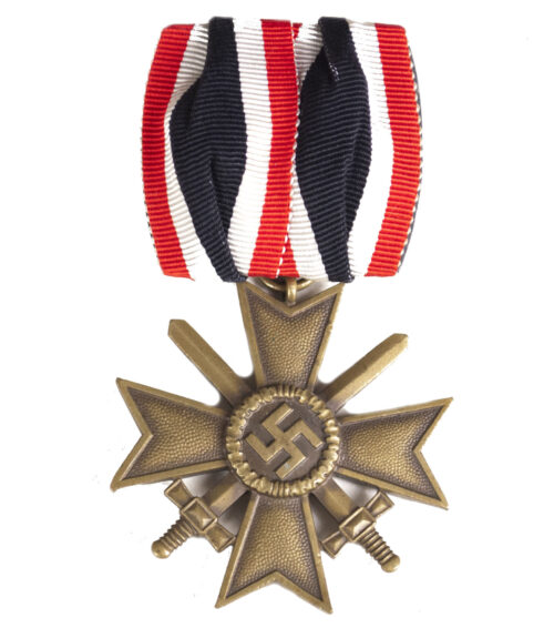Kriegsverdienstkreuz mit Schwerter (KVK) Einzelspange War Merit Cross with Swords mm 87 (Roman Palme)