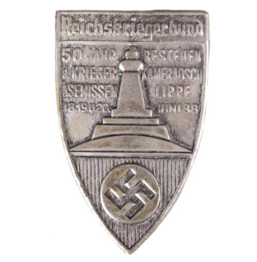 Kyffhäuserbund Reichskriegerbund 50 Jahr Bestehen d. Krieger Kameradsch. Äsemissen Lippe 1938