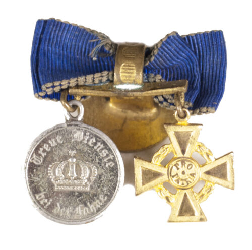 Miniature Dienstauszeichnung 9 Jahre + österreichische Ehrenlegion cross