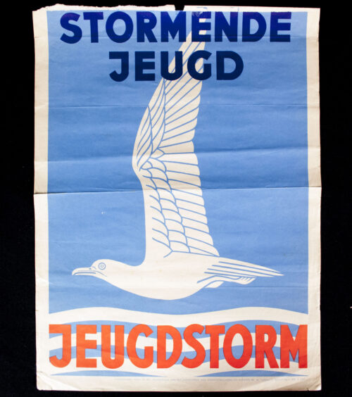 (NSB) Nationale Jeugdstorm - Stormende Jeugd poster