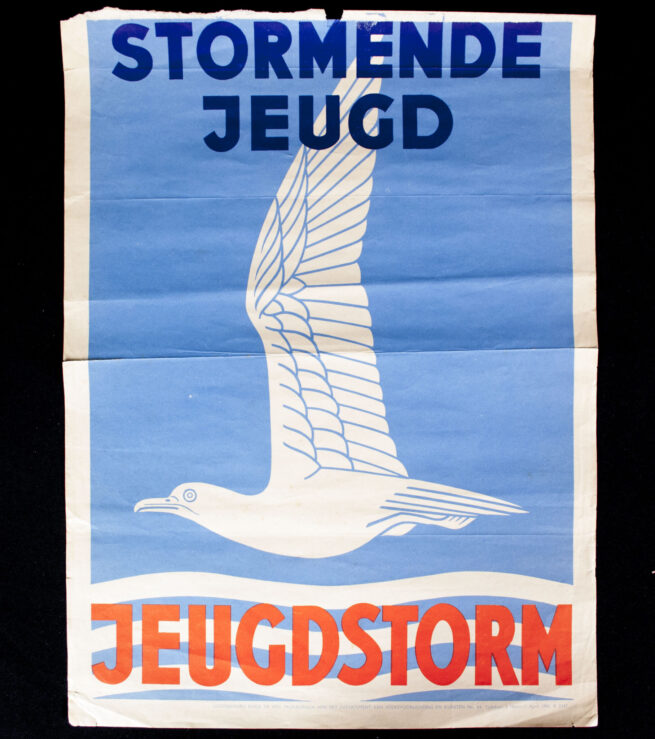 (NSB) Nationale Jeugdstorm - Stormende Jeugd poster