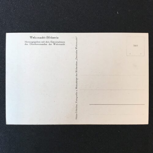 (Postcard) Fallschirm-Infanterie besteigt das Flugzeug