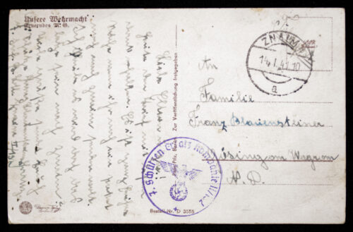 (Postcard) Feuerndes M.G.