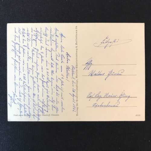 (Postcard) Luftwaffe Flak (postally sent)