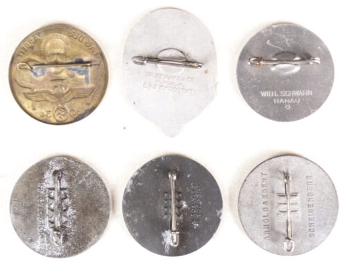 Tag der Arbeit abzeichen - complete serie 1934-1939