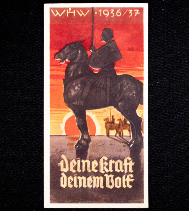 WHW Winterhilfswerk Türplakette Deine Kraft deinem Volk (193637)