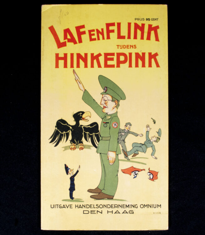 WWII Dutch Liberation board game Laf en flink tijdens Hinkepink