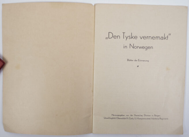 (Brochure) Den Tyske Vernemakt in Norwegen (194x)