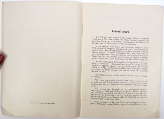 (Brochure) Den Tyske Vernemakt in Norwegen (194x)