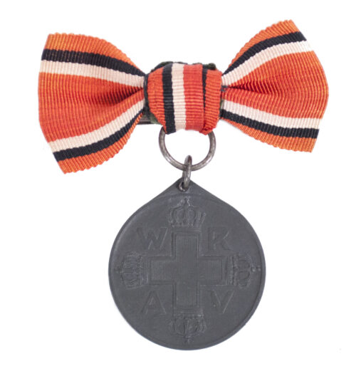 (Prussia) Female Einzelspange Rote Kreuz Medaille 1898 on bow