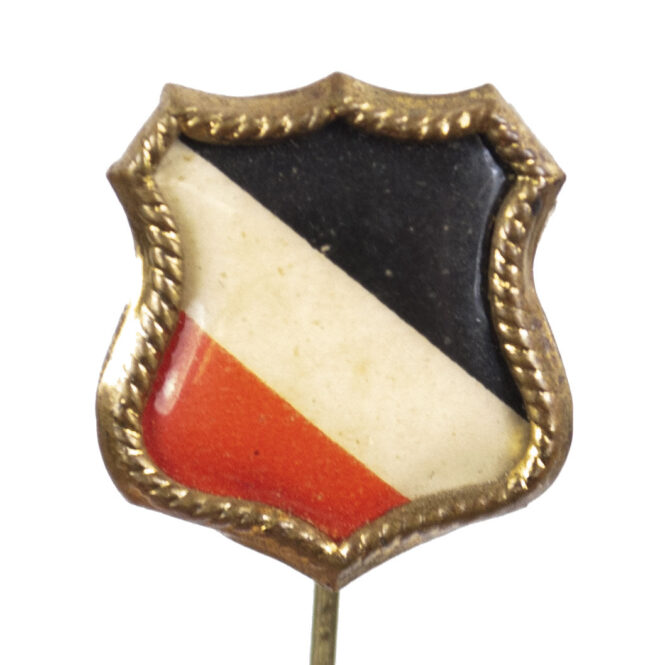 WWI German patriotic stickpin badge (German Imperial Flag)