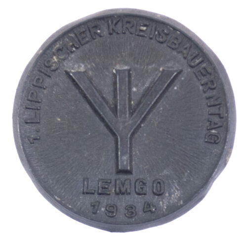 1. Lippischer Kreisbauerntag Lemgo 1934 abzeichen