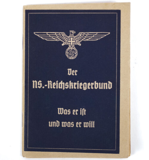 (Brochure) Der N.S. Reichskriegerbund - Was er ist, was er will