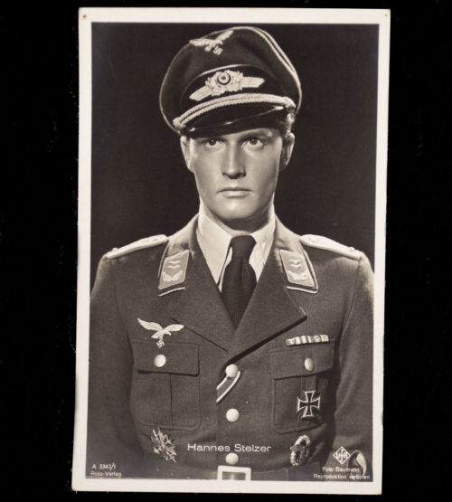 (Postcard) Hannes Stelzer (Luftwaffe)