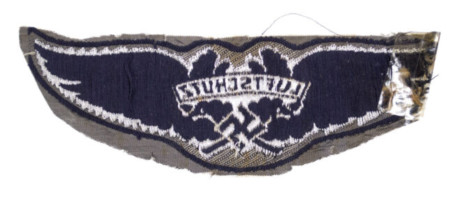 Luftschutz BeVo bullion metallic weave officer breast insignia