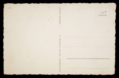 (Postcard) Adolf Hitler Dank für Geburtstag-Einladung