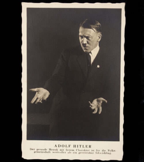 (Postcard) Adolf Hitler Der gesunde Mench...
