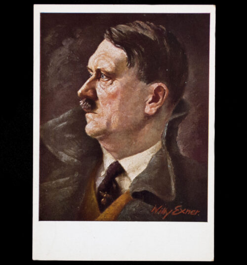 (Postcard) Adolf Hitler (after painting by Willy Exner)