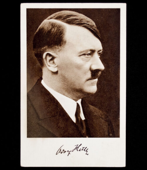 (Postcard) Adolf Hitler, sent to Den Haag 1938