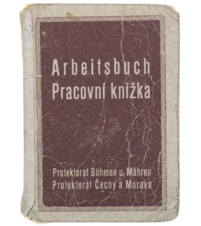 Arbeitsbuch Protektorat Böhmen und Mähren (Pracovni Knizka)